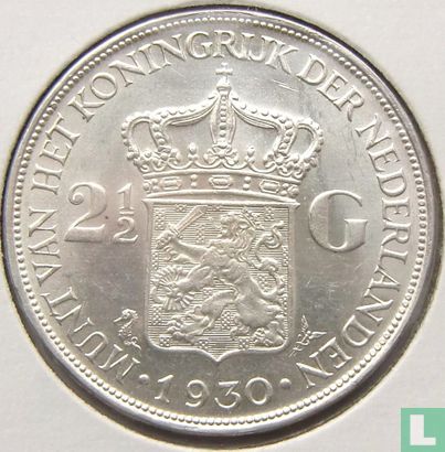 Nederland 2½ gulden 1930 - Afbeelding 1