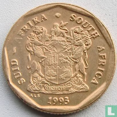 Afrique du Sud 50 cents 1993 - Image 1
