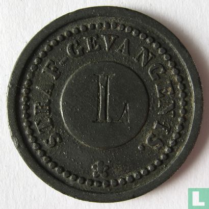 1 cent 1834 Leiden - Image 2