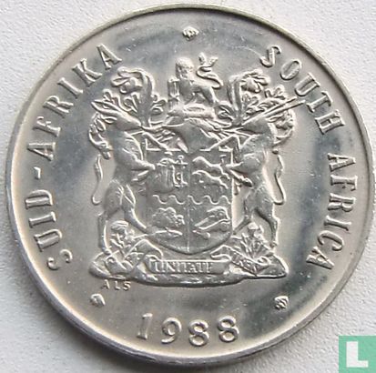 Afrique du Sud 20 cents 1988 - Image 1