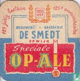 125 jarig bestaan brouwerij De Smedt Opwijk Speciale Op-Ale