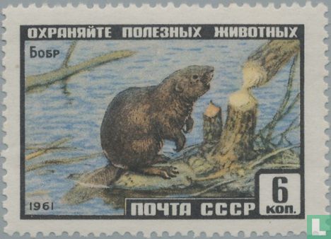 Russische wilde Tiere