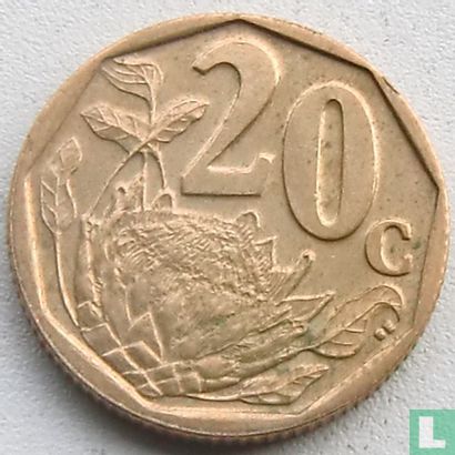 South Africa 20 cents 2004 - Image 2