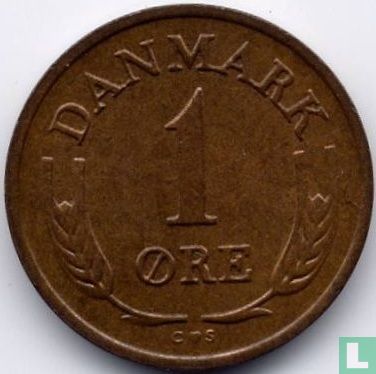 Denemarken 1 øre 1962 (brons) - Afbeelding 2