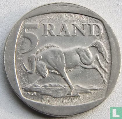 Zuid-Afrika 5 rand 1995 - Afbeelding 2
