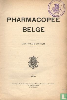 Pharmacopée Belge 4e édition - Bild 3