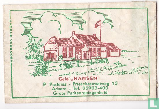 Café "Hansen"  - Afbeelding 1