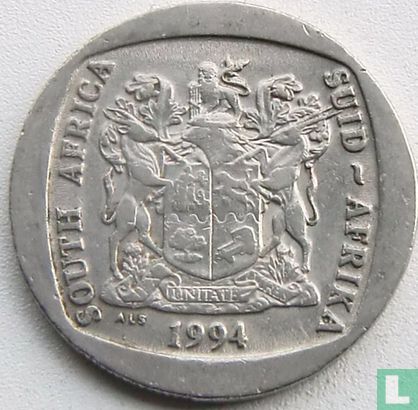 Afrique du Sud 5 rand 1994 - Image 1