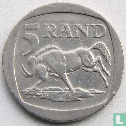 Zuid-Afrika 5 rand 1994 - Afbeelding 2