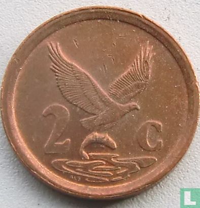 Zuid-Afrika 2 cents 1997 - Afbeelding 2