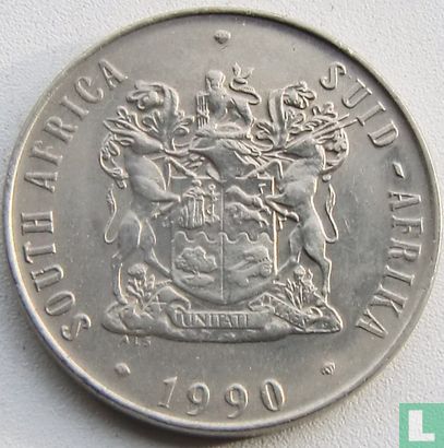 Afrique du Sud 50 cents 1990 (nickel) - Image 1
