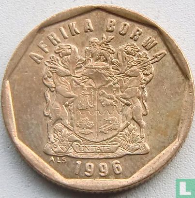 Afrique du Sud 50 cents 1996 - Image 1