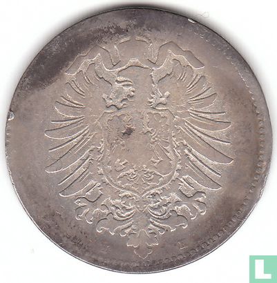 German Empire 1 mark 1874 (H) - Image 2