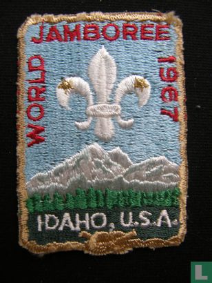 Participants badge 12th World Jamboree (blue back) - Afbeelding 1