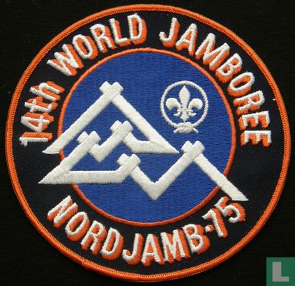 Souvenir badge 14th World Jamboree (Back)