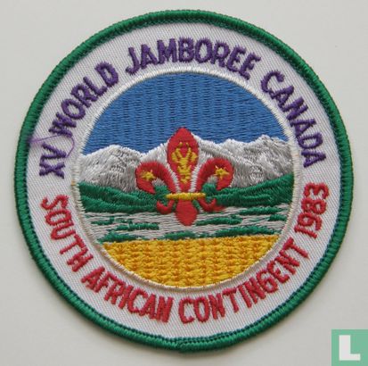 South African contingent - 14th World Jamboree