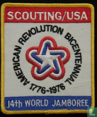 United States contingent - 14th World Jamboree (Back)