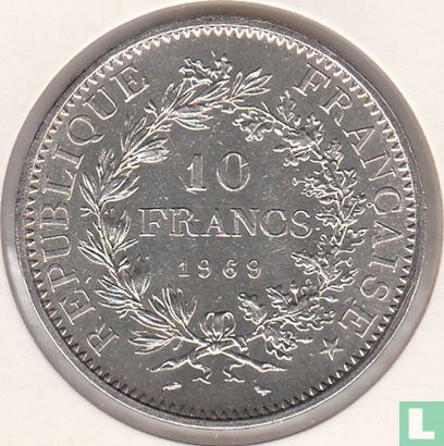 Frankrijk 10 francs 1969 - Afbeelding 1