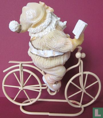 Vélo de dames avec le père Noël sur - Image 2