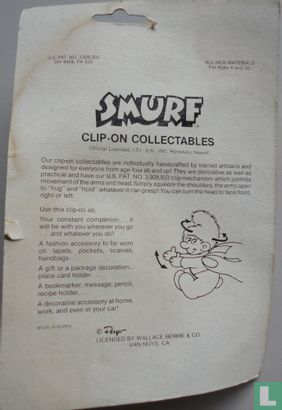 Smurf 'Clip-on' - Afbeelding 2