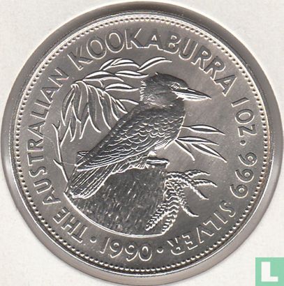 Australië 5 dollars 1990 "Kookaburra" - Afbeelding 1