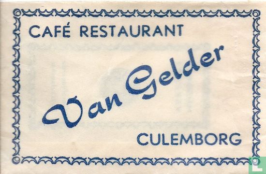 Café Restaurant Van Gelder - Image 1