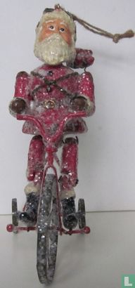 Driewieler met kerstman - Afbeelding 2