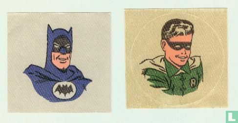 Batman en Robin stickers