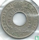 British West Africa 1/10 penny 1943 - Image 2