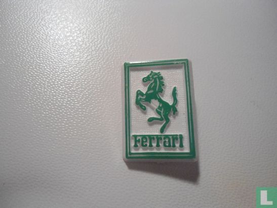Ferrari [grün auf weiß]
