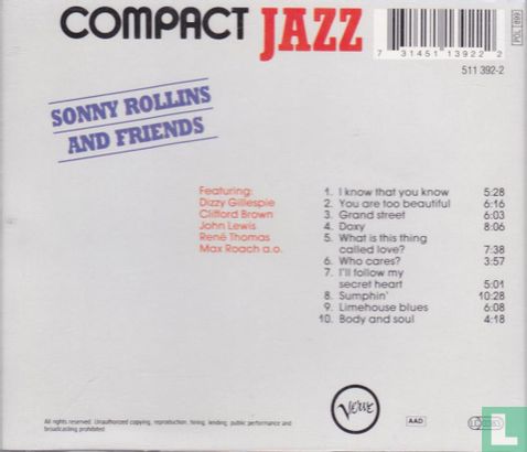 Sonny Rollins and Friends  - Afbeelding 2