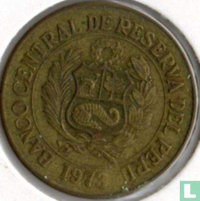 Peru 25 centavos 1973 (type 2) - Image 1