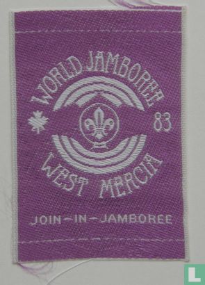 Join In Jamboree - 16th World Jamboree - West Mercia