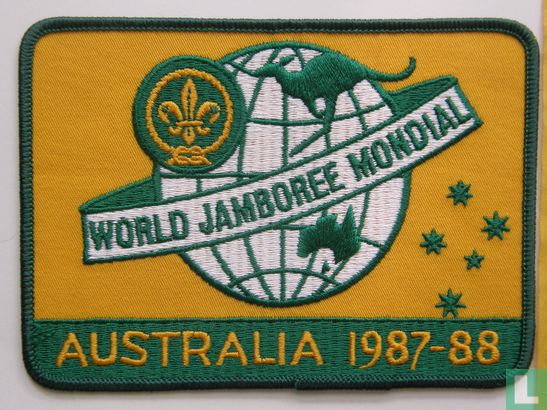 Souvenir badge 16th World Jamboree (Back)