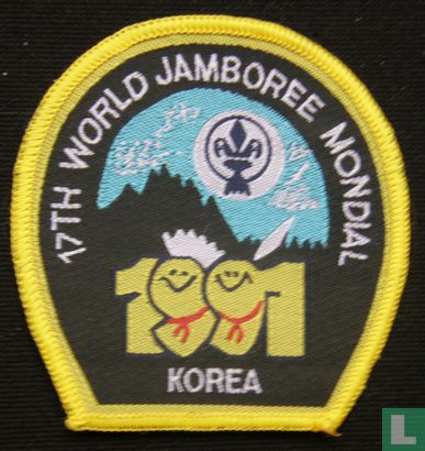 Participants badge 17th World Jamboree (fake)
