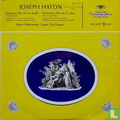 Haydn: Sinfonie nr.45 / sinfonie nr.94 - Afbeelding 1