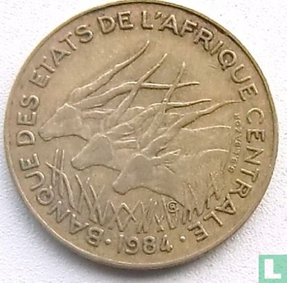 Centraal-Afrikaanse Staten 25 francs 1984 - Afbeelding 1