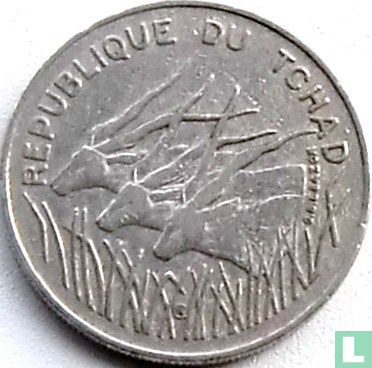 Tchad 100 francs 1980 - Image 2