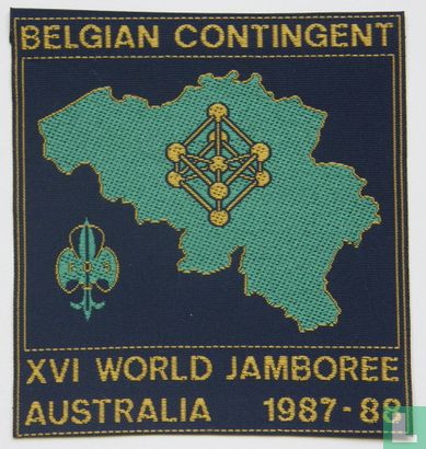 Belgian contingent - 16th World Jamboree