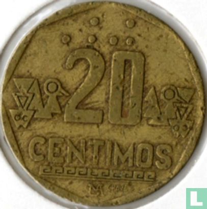 Peru 20 Céntimo 1992 - Bild 2