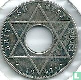 British West Africa 1/10 penny 1942 - Image 1