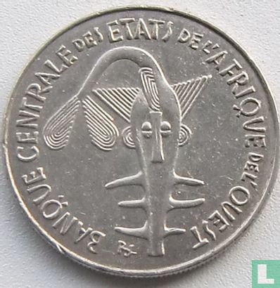 États d'Afrique de l'Ouest 100 francs 1991 - Image 2
