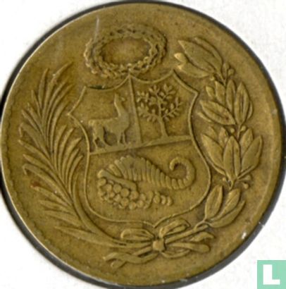 Pérou ½ sol de oro 1950 - Image 2
