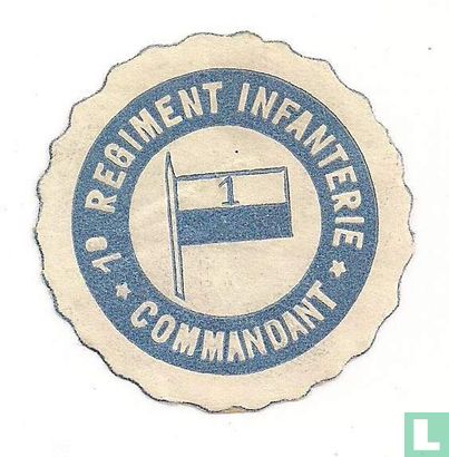 Commandant 1e Regiment Infanterie