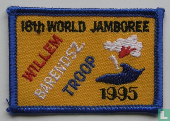 Dutch contingent - Willem Barentz troep - 18th World Jamboree (blue border) - Afbeelding 1