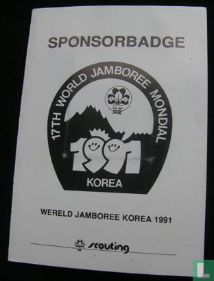 Sponsor badge Dutch contingent - 17th World Jamboree - Image 1