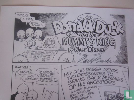Donald Duck and the mummy's ring - Image 3