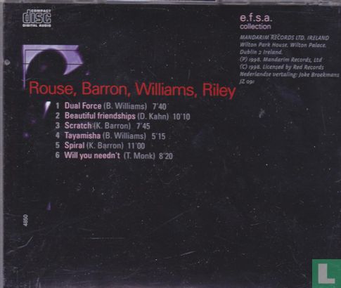 Jazz Masters Rouse, Barron, Williams, Riley - Afbeelding 2