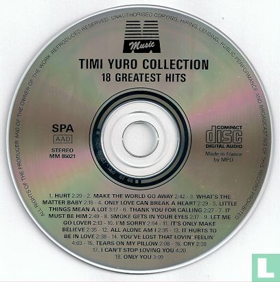 Timi Yuro Collection - 18 Greatest Hits - Image 3