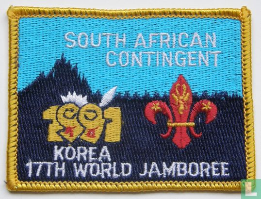 South African contingent - 17th World Jamboree